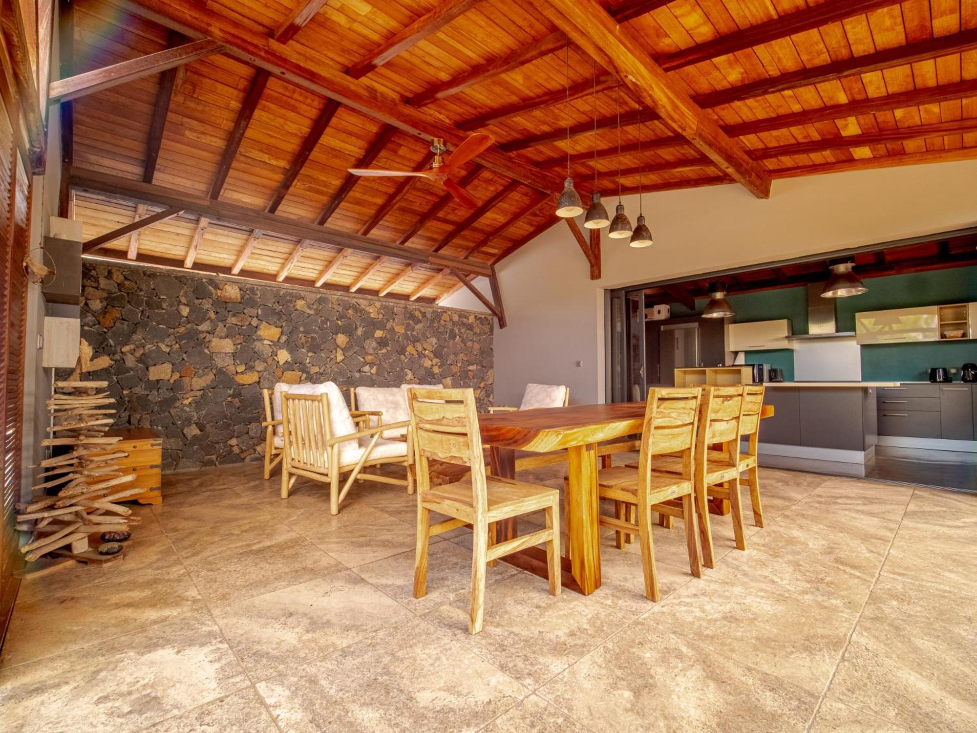 La Kaz Veloutier - Villa 4 Chambres Avec Piscine La Saline-Les-Bains Exterior foto